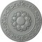 Ekena Millwork Sydney Ceiling Medallion (Fits Canopies up to 5 3/4"), 27 3/4"OD x 2"P, Primed White CM27SY - alternate 1